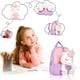 thumbnail image 5 of Mochila para niños JAMW Unicornio mochila de juguete de felpa para niñas 3-6 años púrpura Sencillez, 5 of 5