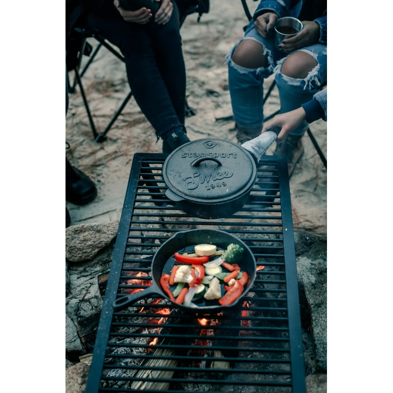 Cast Iron Camping Cooking Set 9 Piece – Boutique Camping