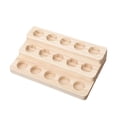 thumbnail image 4 of Rack de almacenamiento de aceite esencial de madera Rack de esmalte de uñas Multi tragamonedas Organizador de almacenamiento de botellas para Color de luz de 3 capas, 4 of 8