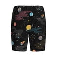 thumbnail image 5 of Easygdp Galaxy Men's Short Pajama Pants, Sleep Shorts, Household Pants, Casual Pants with Pockets - X-Large, 5 of 9