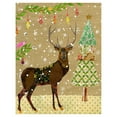 thumbnail image 7 of Marmont Hill Christmas Reindeer Print on Wrapped Canvas, 7 of 7