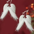 thumbnail image 1 of Navidad Copo De Nieve Ala De Ángel Elk Diseño Colgante Colgante Para Fiesta De Vacaciones Decoración De Árbol De Navidad sonducket HA040432-06, 1 of 6