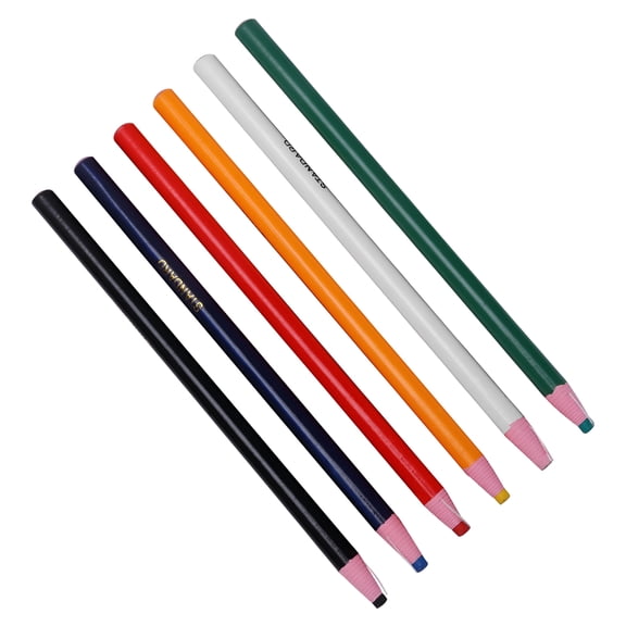 CCOCC 6Pcs Sewing Marking Pencils Tailor Fabric Markers Chalk Marking Tools for Sewing Quilting