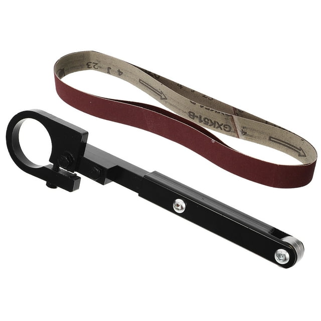 EXHUMKY 1ensemble Meuleuse d'Angle Ceinture Ponceuse Attache Multi 10.4x2.3x1.6in Kit Complet pour Projets DIY