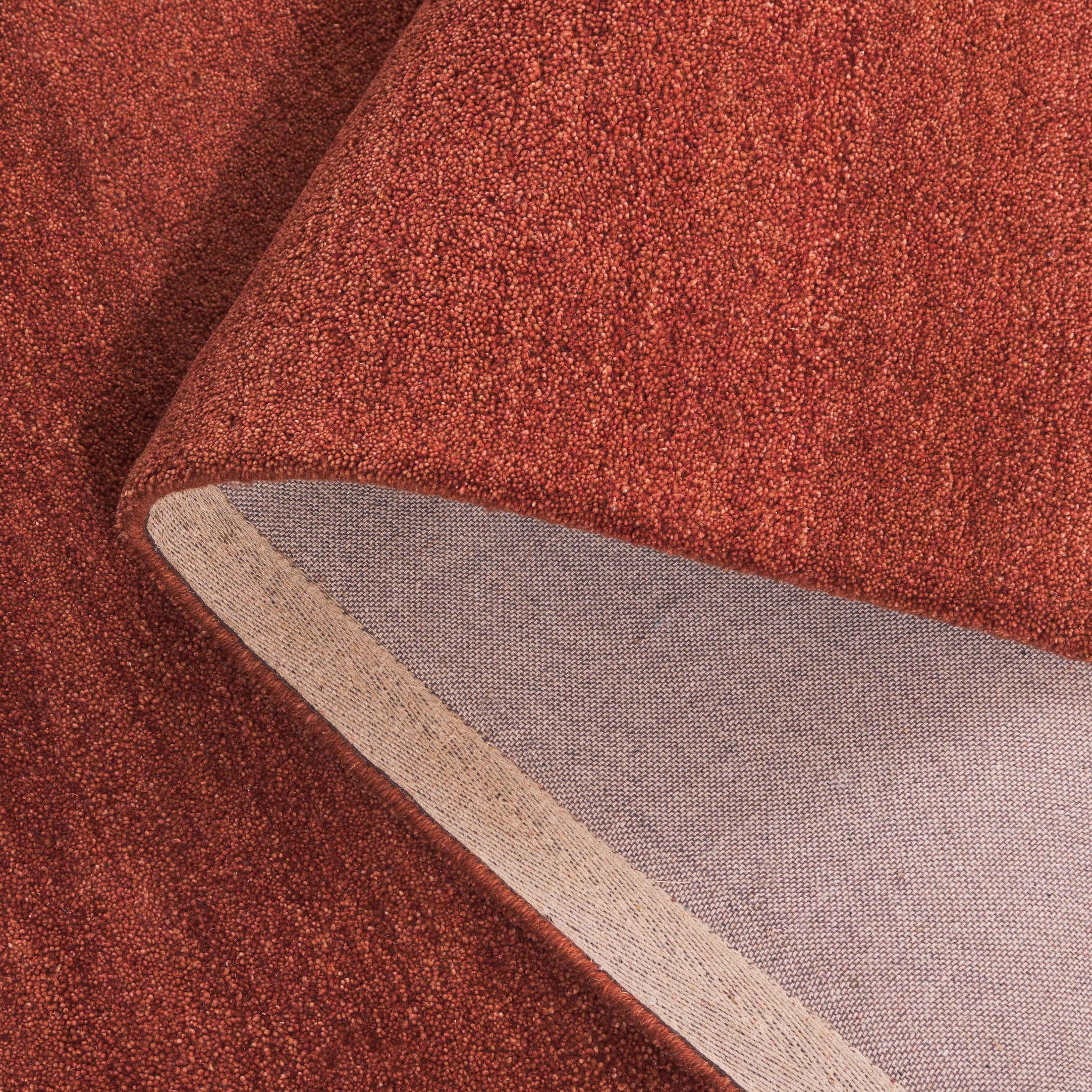 Safavieh Himalaya April Novelty Area Rug, Rust, 6' x 6' Square