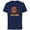 Navy, variant on The Lion King Dad is King Family Trip Father’s Day - Short Sleeve Cotton T-Shirt for Adults - Customized-Navy