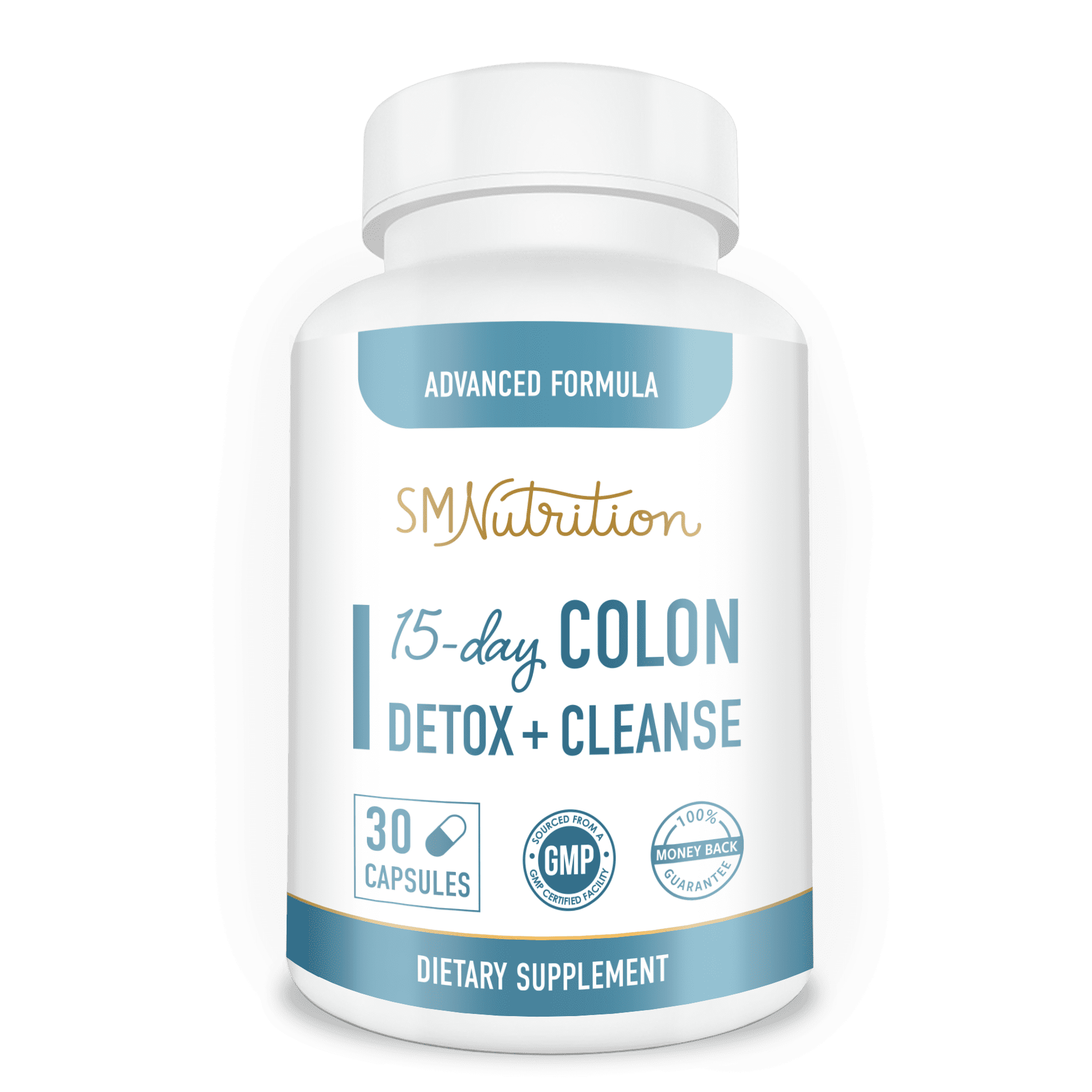 Colon Cleanse & Detox 15 Day Quick Colon Cleanse Capsules Digestive