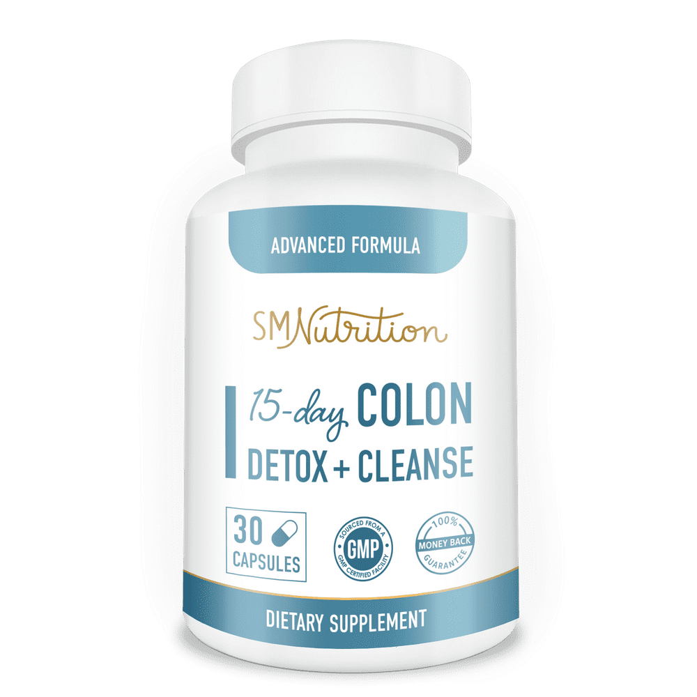 Colon Cleanse & Detox 15 Day Quick Colon Cleanse Capsules Digestive