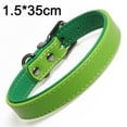 thumbnail image 2 of Collar de cuero rústico para perros de tamaño mediano, 2 of 5