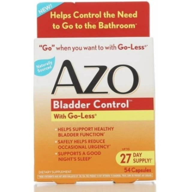 AZO Bladder Control, 54 ea (Pack of 3)