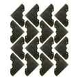 thumbnail image 7 of Unique Bargains Home Box Corners Protectors Vintage Bronze Tone Triangle Frame Box Furniture Protectors 16pcs, 7 of 7