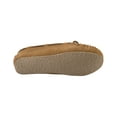 thumbnail image 3 of Minnetonka Cally Slipper Womens Cinnamon Soft Suede Moccasin 4011-CIN, 3 of 3