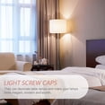 thumbnail image 3 of OUNONA 1Set Sophisticated Design Polished Base Tall Lamp Finial for Table Lamp Parts Accessories, 3 of 8