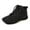Black, variant on Huowey Children's Five Finger Warm Thick Winter Shoes Boys and Girls Shoes Large Children Snow Boots
