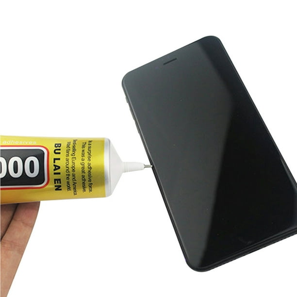 T7000 Super Adhesive Phone Touch Screen Frame Repair Sealant Liquid Black  Glue - 15ml