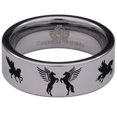thumbnail image 2 of Pegasus Tungsten Carbide Ring, 2 of 9