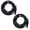 Black, variant on Yihuala 1Pair Barbell Clamps Locking Weight Clips Quick Install Barbell Collars for Secure Weightlifting & Powerlifting
