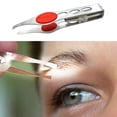 thumbnail image 2 of 2 Pieces Tweezers with LED Light Hair Removal Lighted Tweezers Makeup Tweezers, 2 of 2
