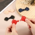 thumbnail image 5 of Uxcell 10 Pairs Chinese Knots Frog Buttons Closure Shrimp Color Sewing Buttons Fasteners with Beads for DIY Sewing Coats Cloak Sweater Bridal Costume Outfit, 1.18x2.56 Inch, 5 of 7