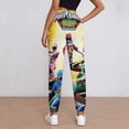 thumbnail image 2 of Power Rangers Women's Jogger Track Pants Print Drawstring Lounge Sweatpants Casual Trousers for Yoga, Workout 3XL, 2 of 7