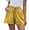 Yellow -CP16, variant on Nestiefly Linen Shorts for Women High Waisted Elastic Bermuda Shorts Casual Drawstring Loose Cute Beach Vacation Wide Leg Pants Gray XL