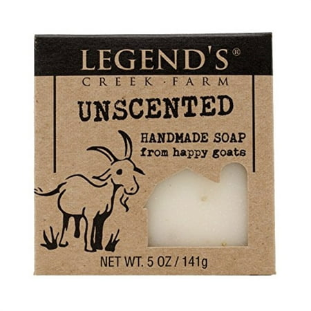 Unscented Goat Milk Soap - 5 Oz Bar - Great For Sensitive