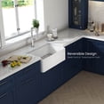 thumbnail image 3 of Kibi Arch 30? Farmhouse Kitchen Fireclay Sink, 3 of 3