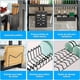 thumbnail image 5 of Escurridor de Platos de Gran Capacidad de 2 Niveles con Puerta, Escurreplatos para Escurridor sobre Fregadero (Black, 85cm), 5 of 9
