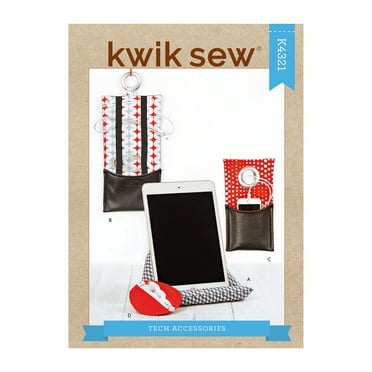 Kwik Sew Sewing Pattern 4321 - Tech Accessories Animals, Size: OS (One Size)