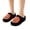 Black, variant on Pumpkin Face Slippers, Jack O Lantern Shoes, Cozy Fleece Slip Ons, Halloween Pumpkin Jack-O-Lantern Slippers Cozy Fleece House Shoes Warm Closed Toe Slip On Festive Indoor Slippers, Black 5.5
