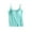 Green, variant on Womens Tank Tops Summer Tanks Cami Sleeveless Basic Tops Solid Padded Vest Bra Spaghetti Strap Sports Vest, Green