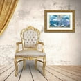 thumbnail image 3 of Ilosky, Pam 24x16 Gold Ornate Wood Framed with Double Matting Museum Art Print Titled - Glacial View, 3 of 4