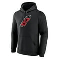 thumbnail image 2 of Men's Black Carolina Hurricanes Alternate Logo Pullover Hoodie, 2 of 3