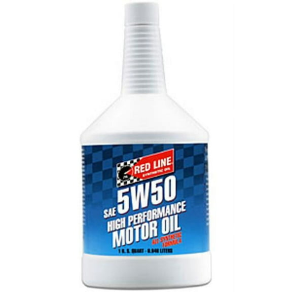 Red Line High Performance Full Synthetic Motor Oil 5W-50, 1 qt
