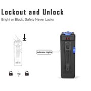 IMALENT GR36 Super Bright Rechargeable EDC Flashlight - 2800 Lumens, IP56 Waterproof