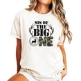 thumbnail image 6 of Buck Hunting Sis of the Big One 1st Birthday Matching Family Party Tee -Sold Individually Natural Shirt 5-6, 6 of 8