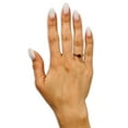 thumbnail image 3 of Ruby Solitaire Wedding Ring - Rose Gold Wedding Ring - Solitaire Ring - Ladies Ring - CZ Ring, 7.25, 3 of 3