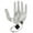 White, variant on Heated Glove Pads Winter Warm Five Finger Gloves Heating Pads 3 Position Adjustable Heating Film Glove Heaters Replacement Heaters For Heated Gloves, 9.1"x8.5"
