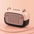 thumbnail image 2 of Haut-parleur Bluetooth 5.0 Lecteur de Musique Sans Fil Portable Haut-Parleur Stéréo Boîtier Mini Haut-Parleur Basse, Rose Workhe, 2 of 9