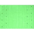 thumbnail image 1 of Ahgly Company Indoor Rectangle Solid Emerald Green Modern Area Rugs, 5' x 8', 1 of 4