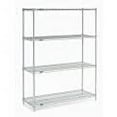 thumbnail image 4 of Global Industrial 14546C Nexel Chrome Wire Shelving, 54 x 14 x 63 in., 4 of 4