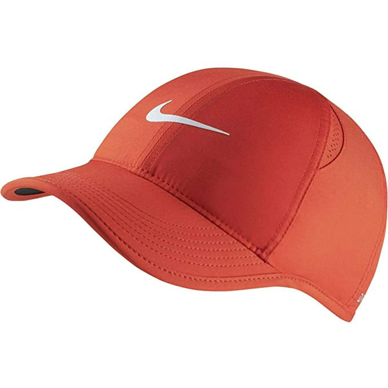 Nike Women's Aerobill Featherlight Lightweight Orange One Size - NEW - Walmart.com