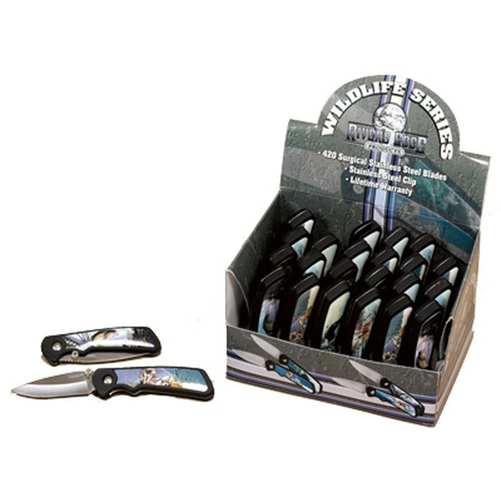 Rivers Edge Knife Display 24pk