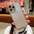 thumbnail image 6 of SaniMore for iPhone 13 Pro Max 6.7" 2021 Case with Lens All-inclusive Soft Shockproof TPU Back + Glitter Paper Plating Bumper Drop Resistant for Girls Women For iPhone 13 Pro Max, Pink, 6 of 10