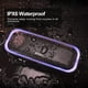 thumbnail image 5 of DOSS SoundBox Pro Altavoz Bluetooth con sonido estéreo de 20 W, graves extra activos, IPX6 resistente al agua, Bluetooth 5.0, emparejamiento TWS, luces multicolores, tiempo de reproducción de 20 horas, 5 of 5