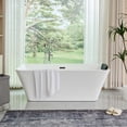 thumbnail image 4 of Vanity Art 67'' x 30'' Freestanding Soaking Bathtub, 4 of 9