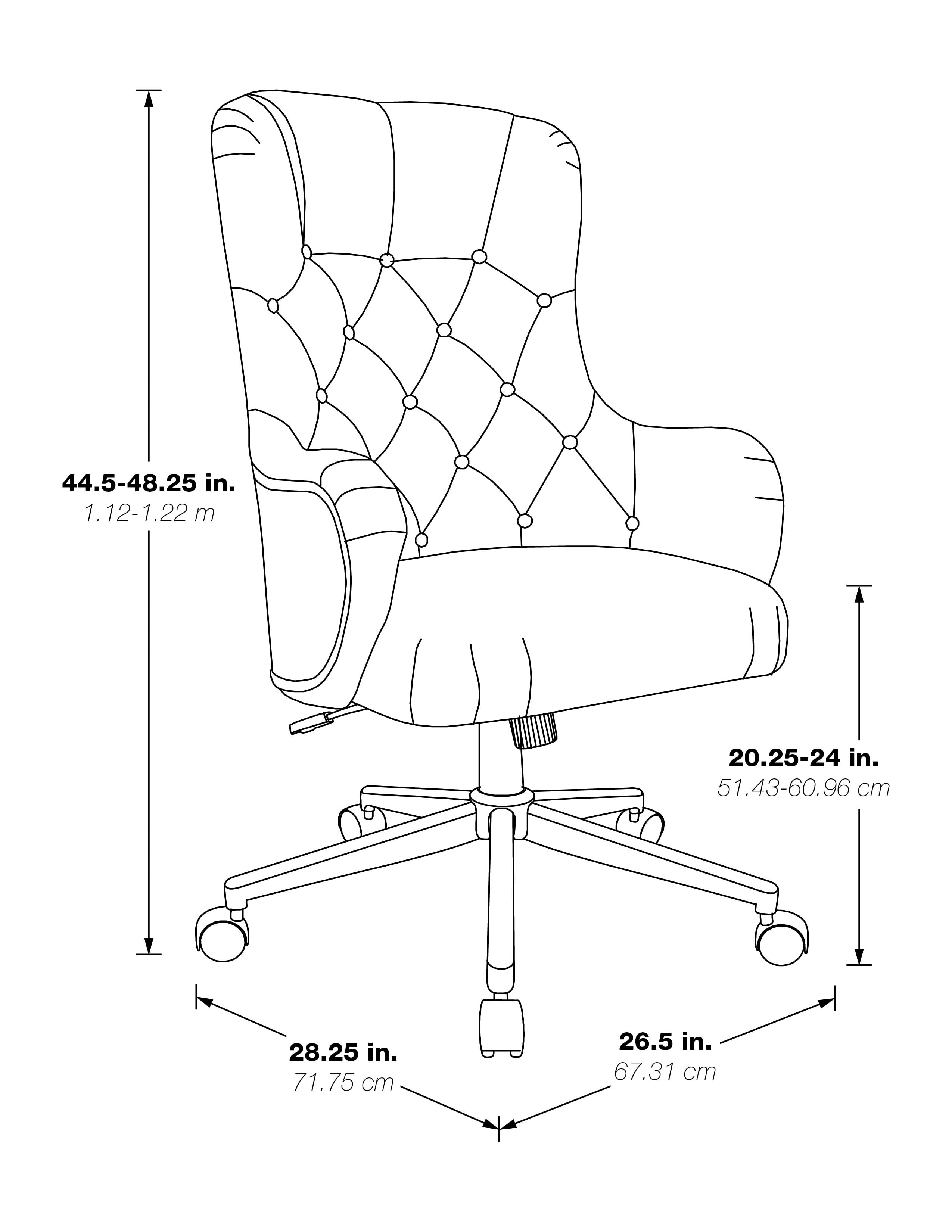 Osp home furnishings discount ariel desk chair