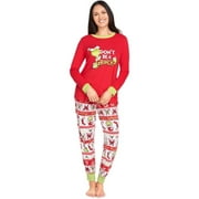 Dr. Seuss The Grinch Women's Long Sleeve PJ Set
