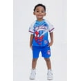 thumbnail image 2 of Marvel Spidey and His Amazing Friends Spider-Man Athletic T-Shirt and Mesh Basketball Shorts Outfit Set Toddler to Big Kid, 2 of 5