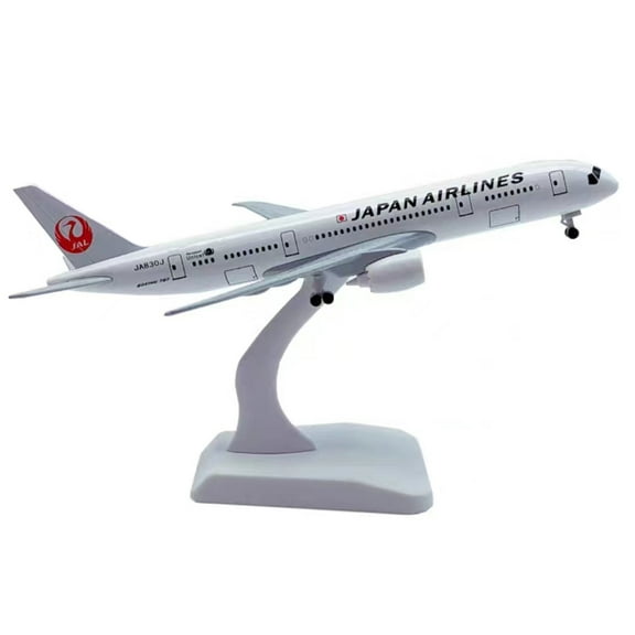 JIAHAOO Quality Japan B787 Plane Model for Collectors with Movable Wheels and Display Stand